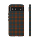 Étui de téléphone à motif tartan chic