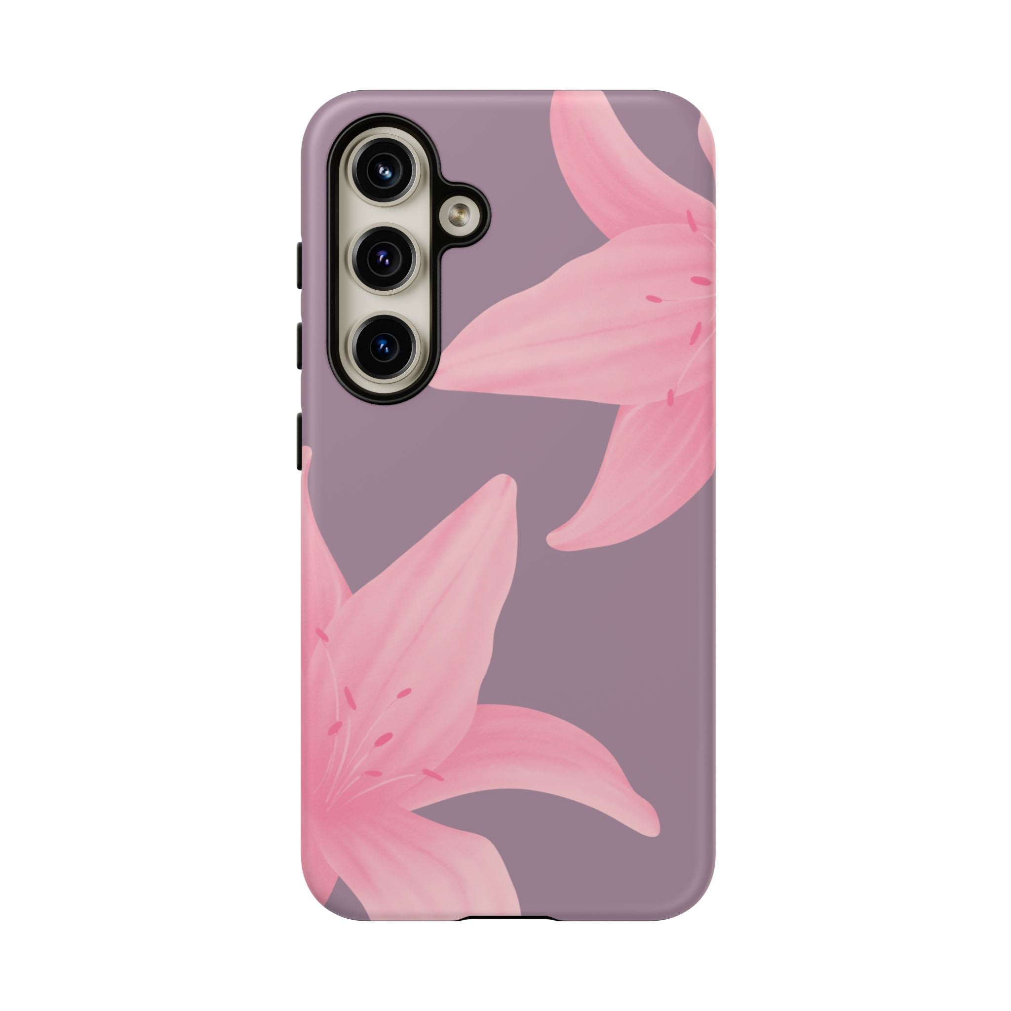 Coque de téléphone à motif de lys succulents