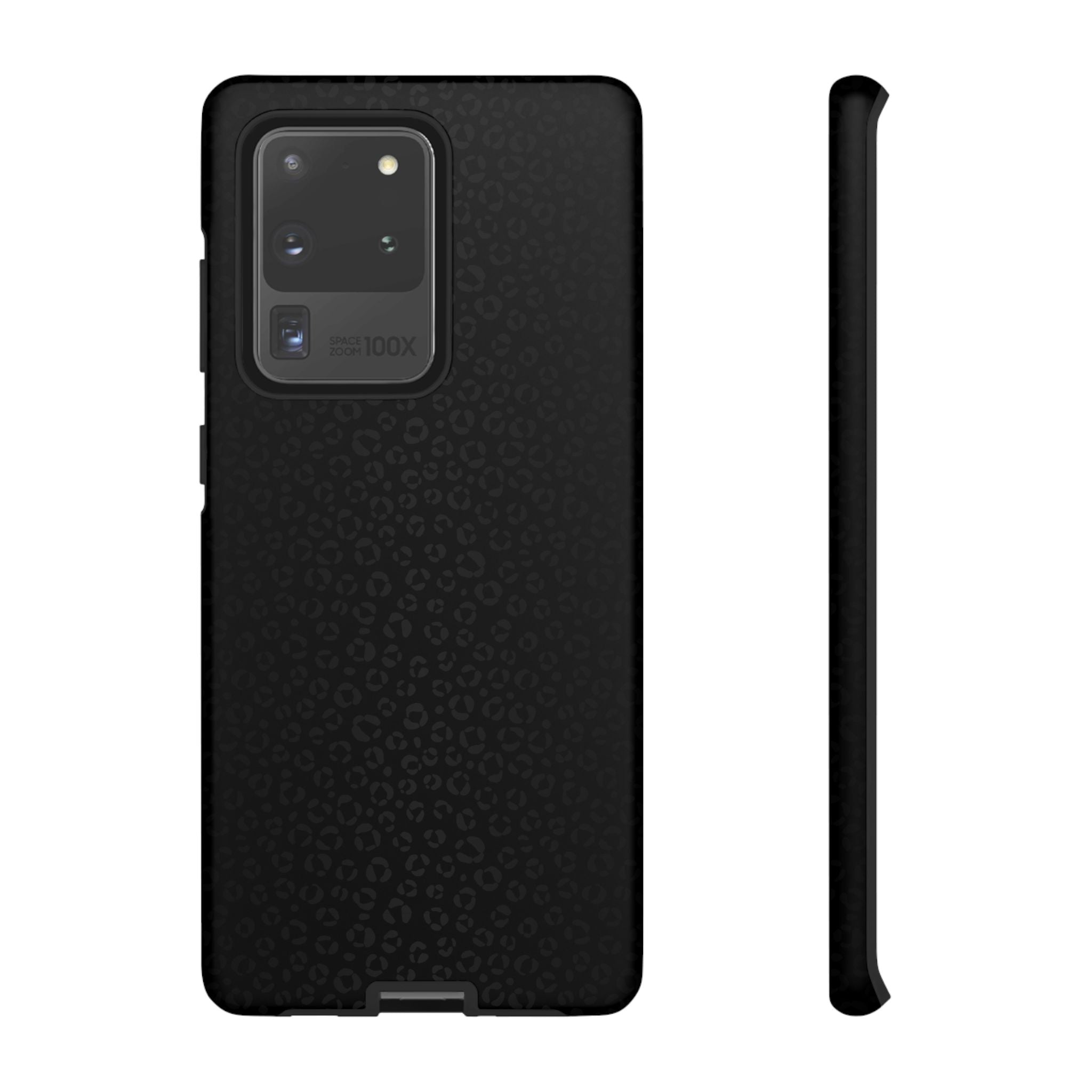 Custodia per telefono leopardo nero