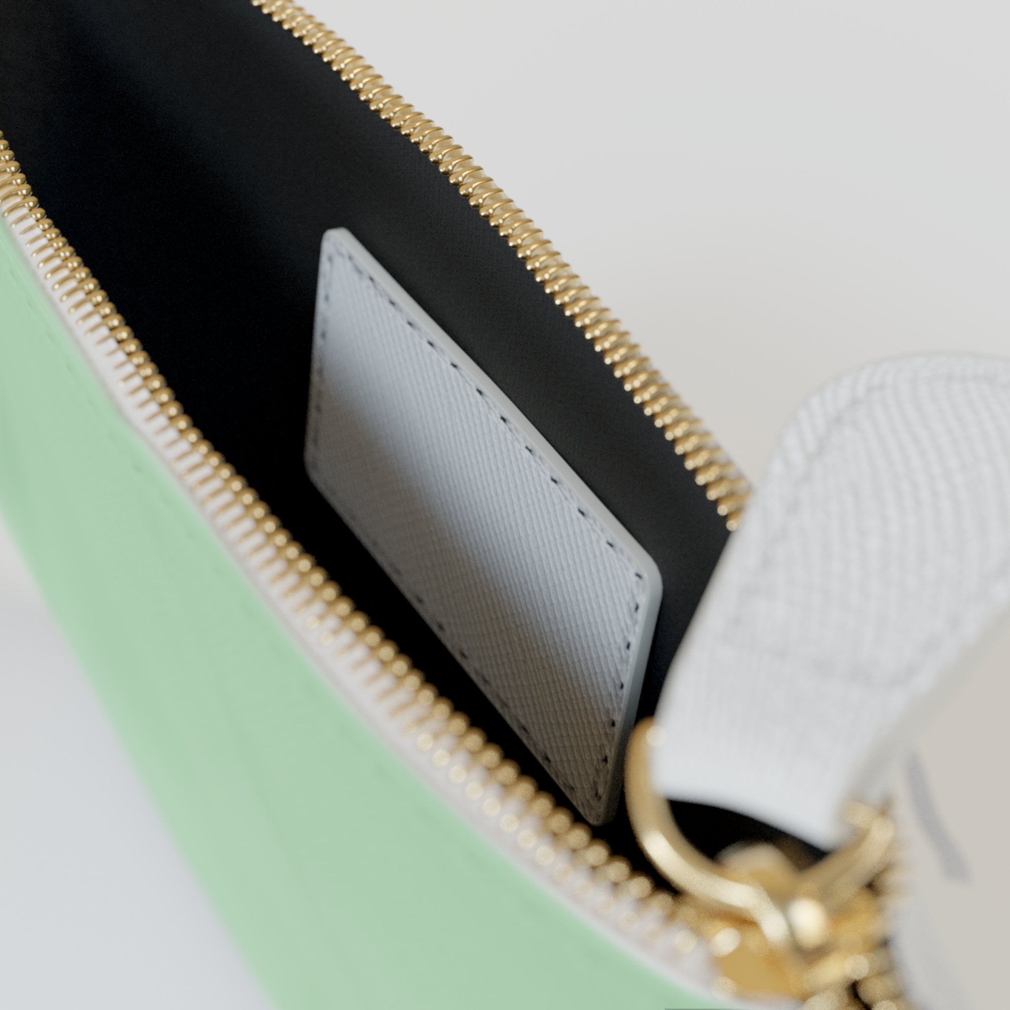 Mini pochette | Vert menthe