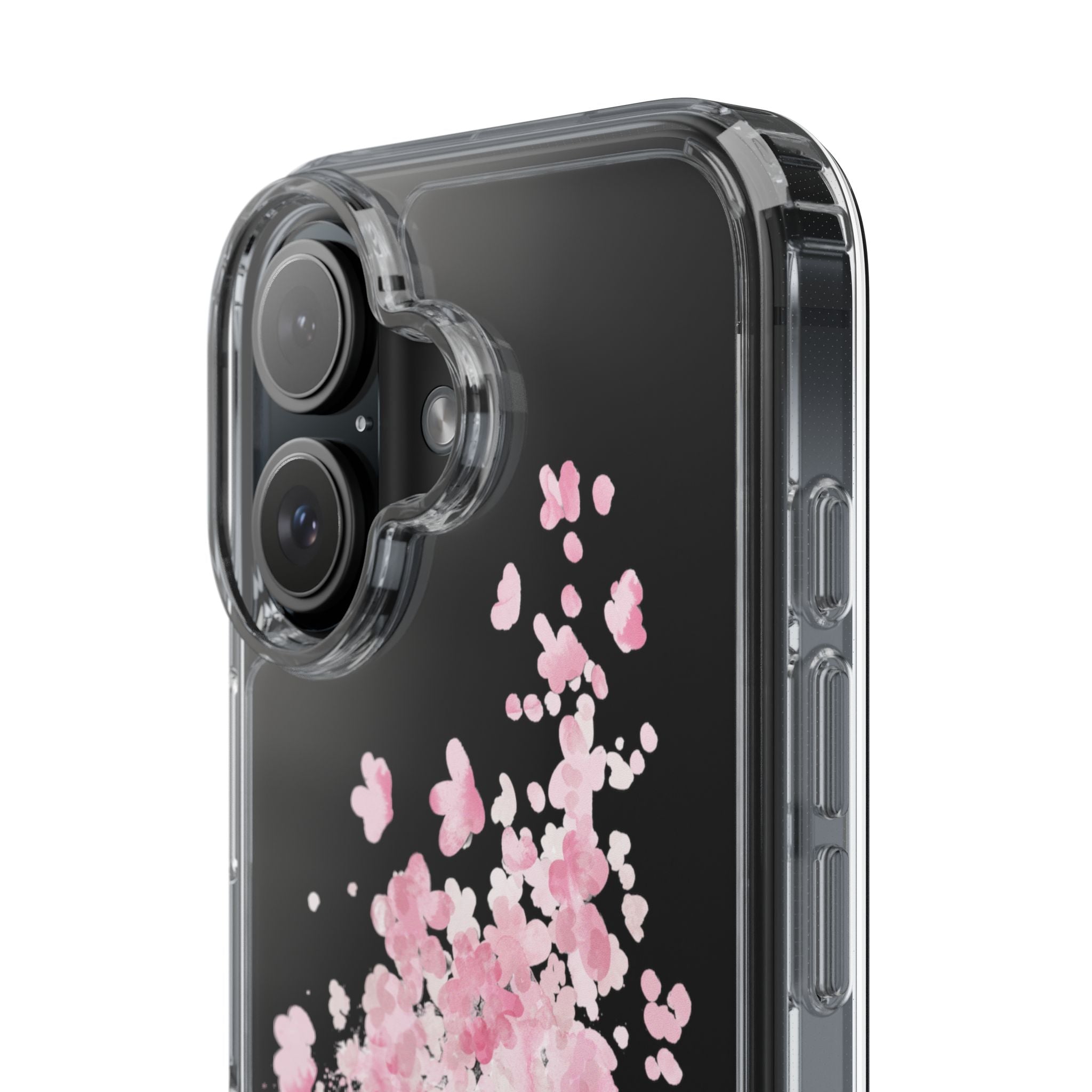 Clear Phone Case | Blush Bloom Watercolor Florals