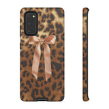 Cheetah Bow Phone Case