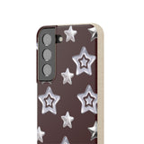 Chrome Hearts on Burgundy Biodegradable Phone Case