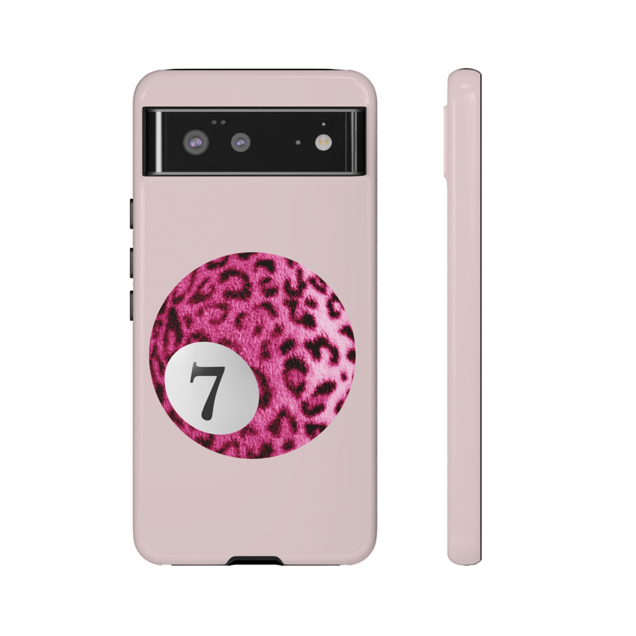 Coque de téléphone | Lucky Leopard Print Ball (Rose)