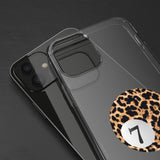 Custodia trasparente per telefono | Palla da biliardo Lucky Leopard