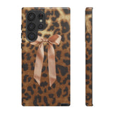 Cheetah Bow Phone Case