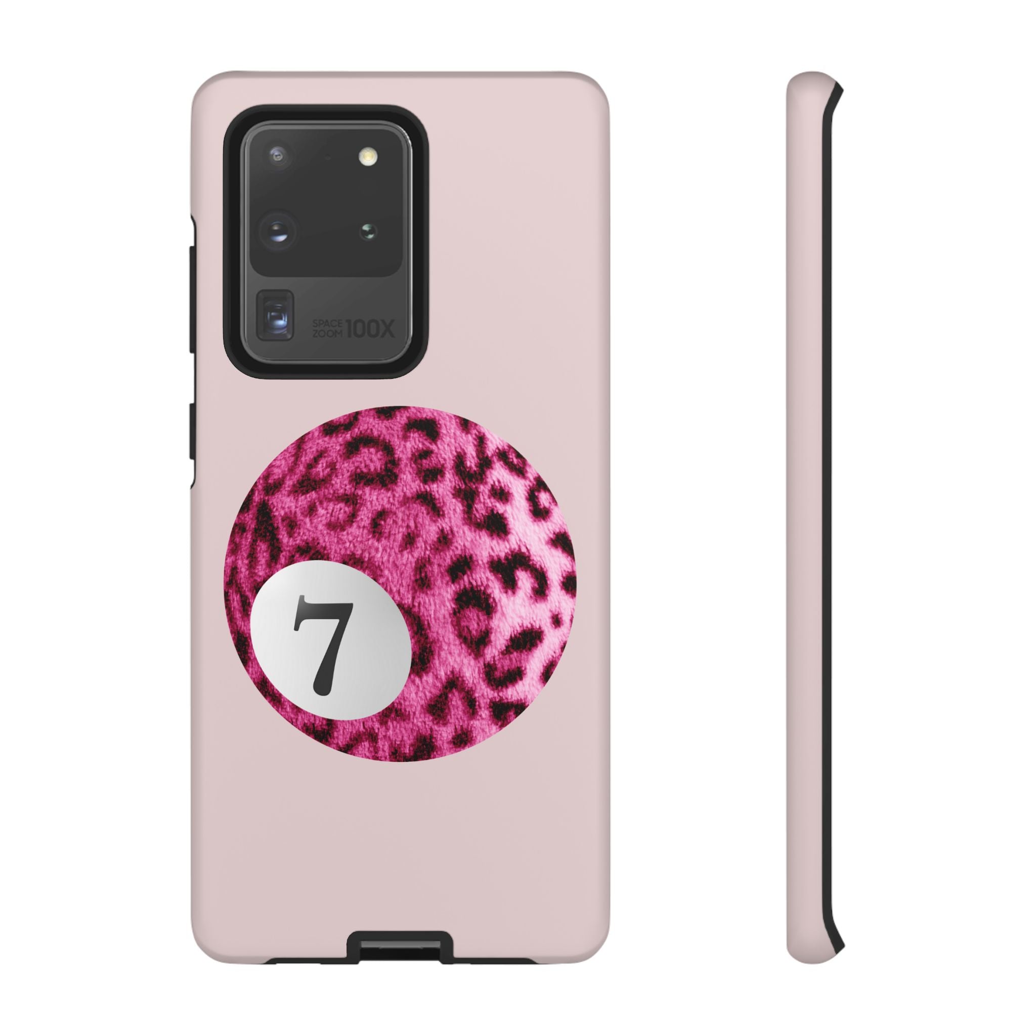 Coque de téléphone | Lucky Leopard Print Ball (Rose)