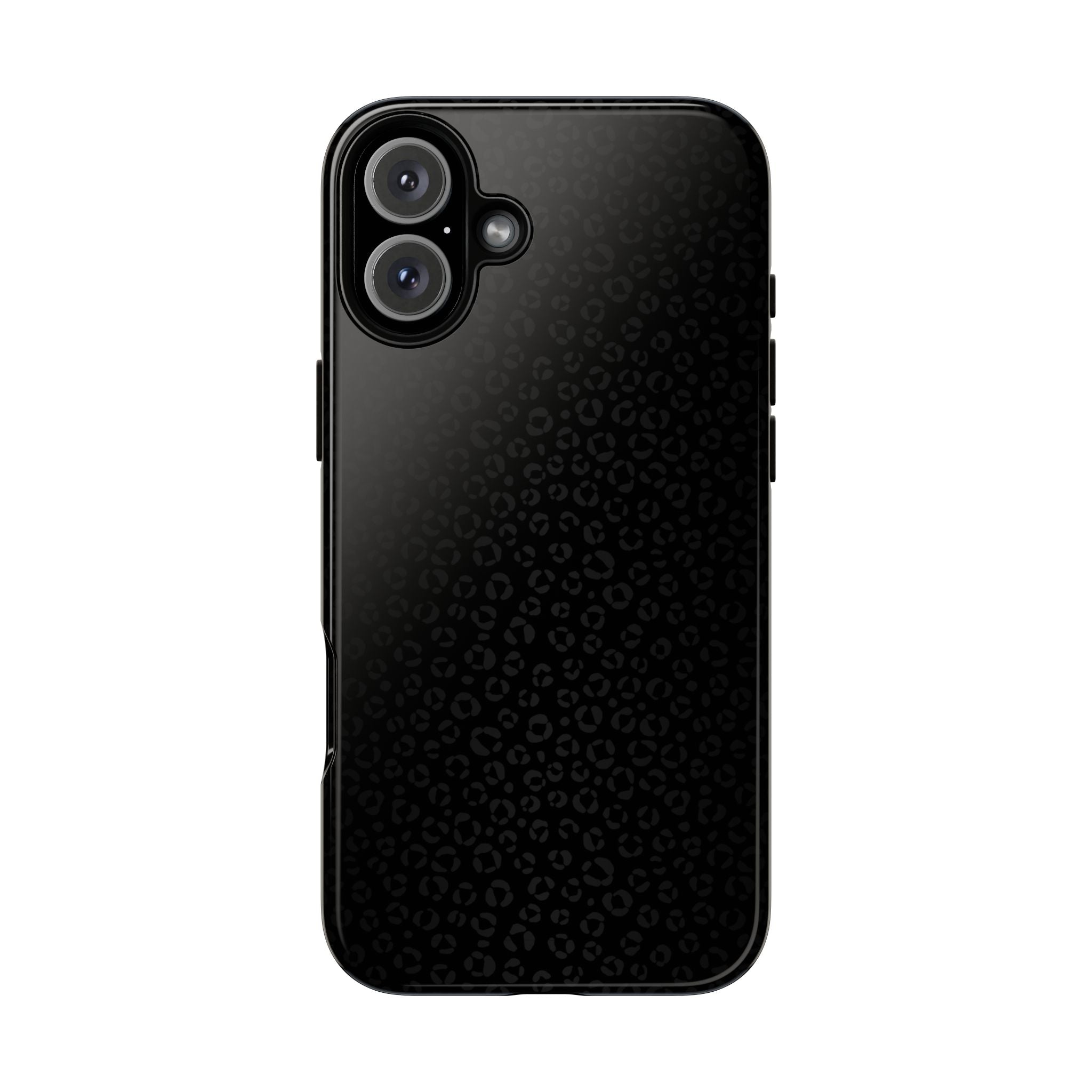 Custodia per telefono leopardo nero