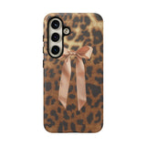 Cheetah Bow Phone Case