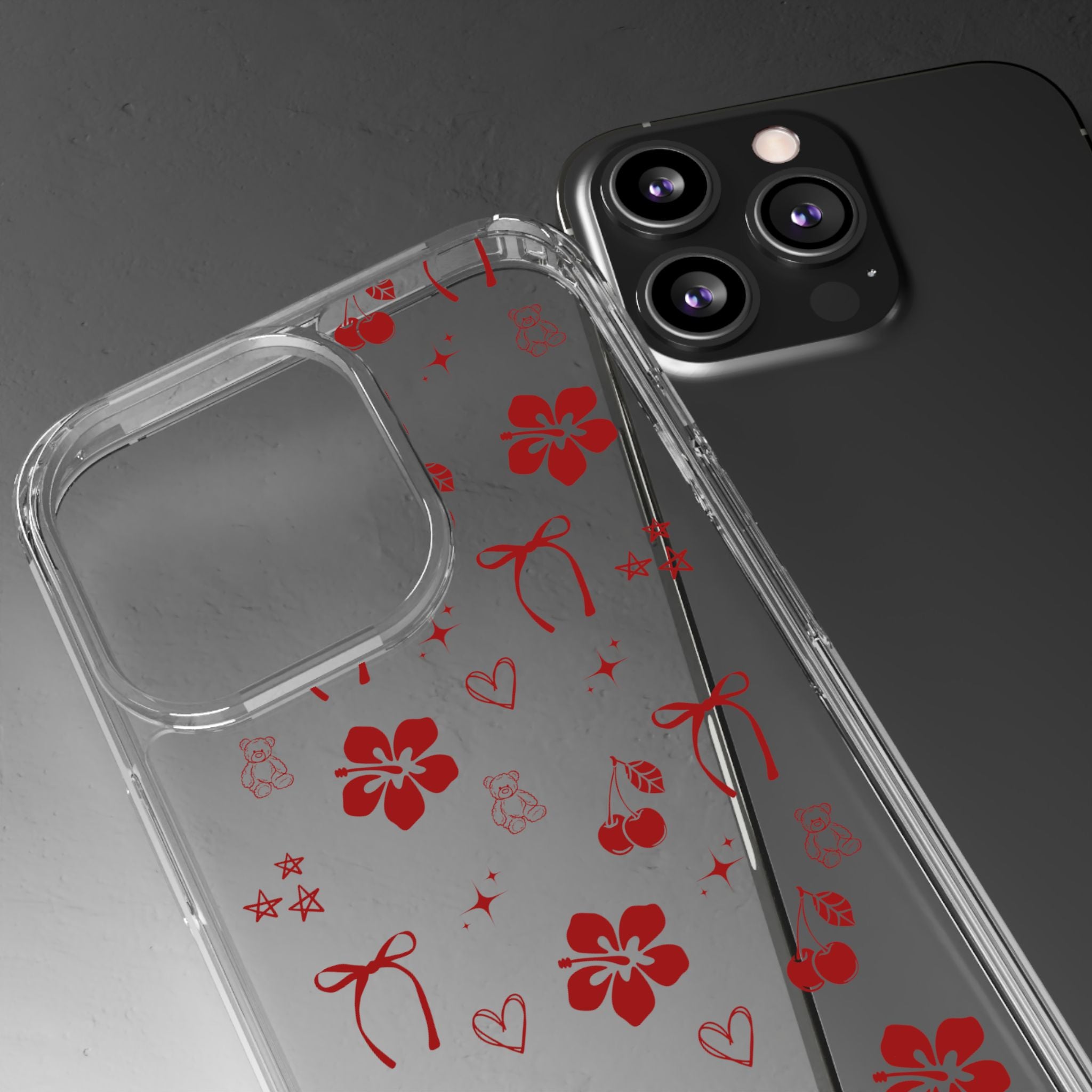 Coque transparente pour téléphone | Blossom Bears