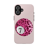 Coque de téléphone | Lucky Leopard Print Ball (Rose)