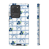 Bows and Berries Phone Case by artist Mia Rose