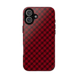 Coque de téléphone à motif tartan intemporel