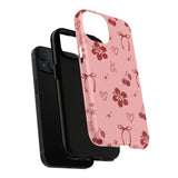 Coque MagSafe® pour iPhone | Oursons en fleurs