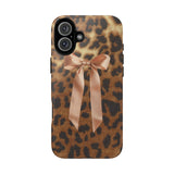 Cheetah Bow Phone Case