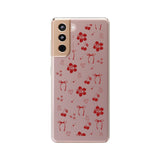 Coque transparente pour téléphone | Blossom Bears