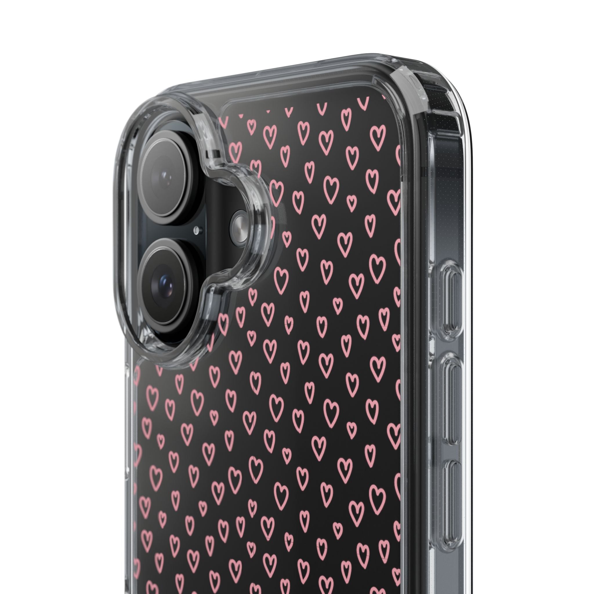 Custodia trasparente per telefono | Pink Love