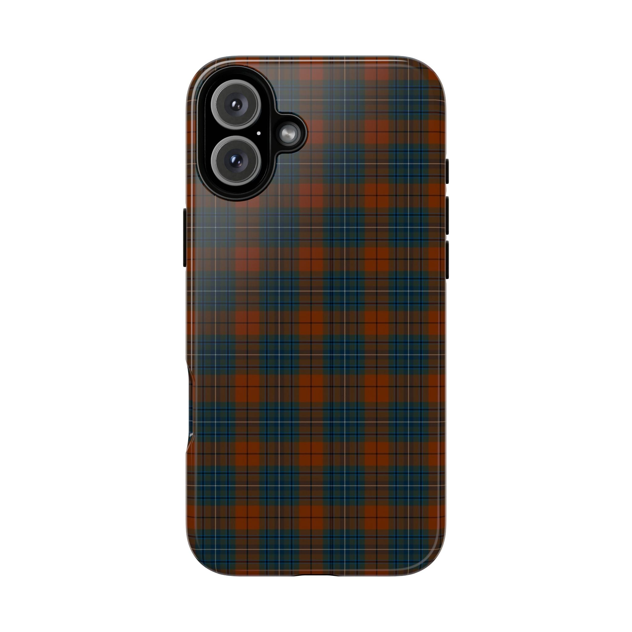 Étui de téléphone à motif tartan chic