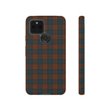 Étui de téléphone à motif tartan chic