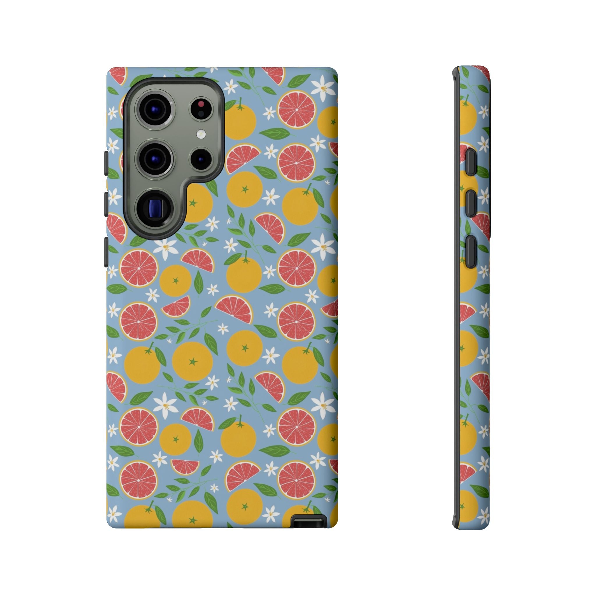 Coque de téléphone Lush Citrus Bloom par l'artiste Mia Rose