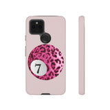 Coque de téléphone | Lucky Leopard Print Ball (Rose)