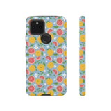 Coque de téléphone Lush Citrus Bloom par l'artiste Mia Rose