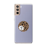 Clear Phone Case | Lucky Leopard Billiard Ball