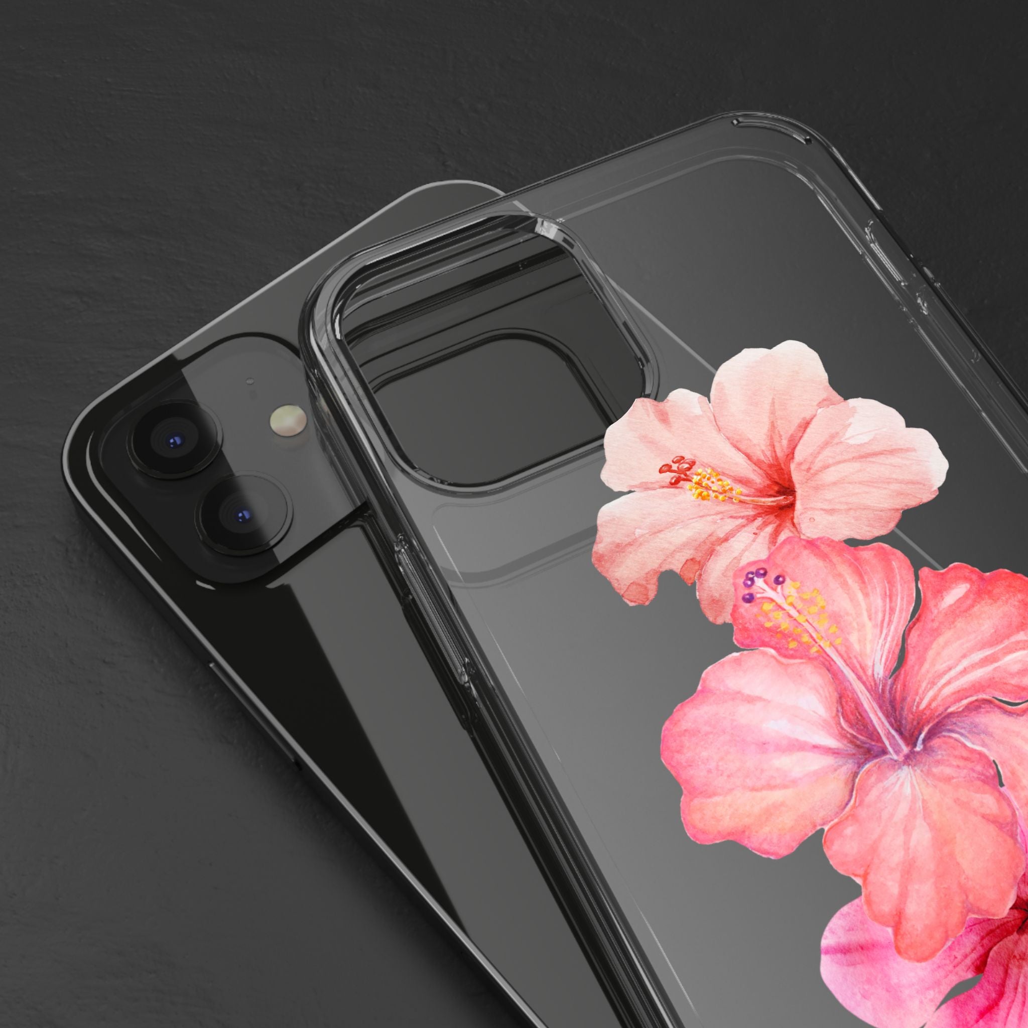 Clear Phone Case | Hibiscus Bloom