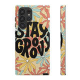 Coque de téléphone Stay Groovy de l'artiste Mia Rose