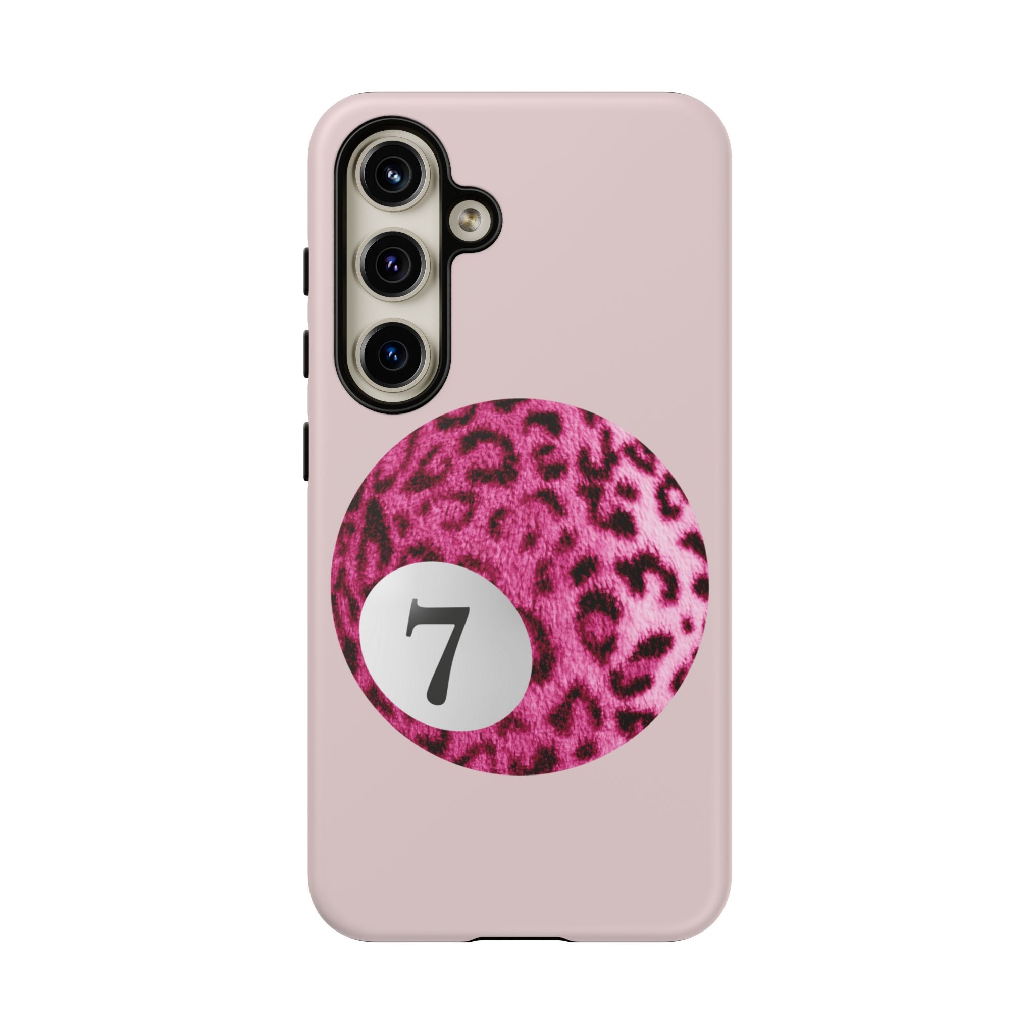 Coque de téléphone | Lucky Leopard Print Ball (Rose)