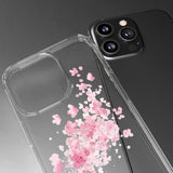 Custodia trasparente per telefono | Blush Bloom Watercolor Florals