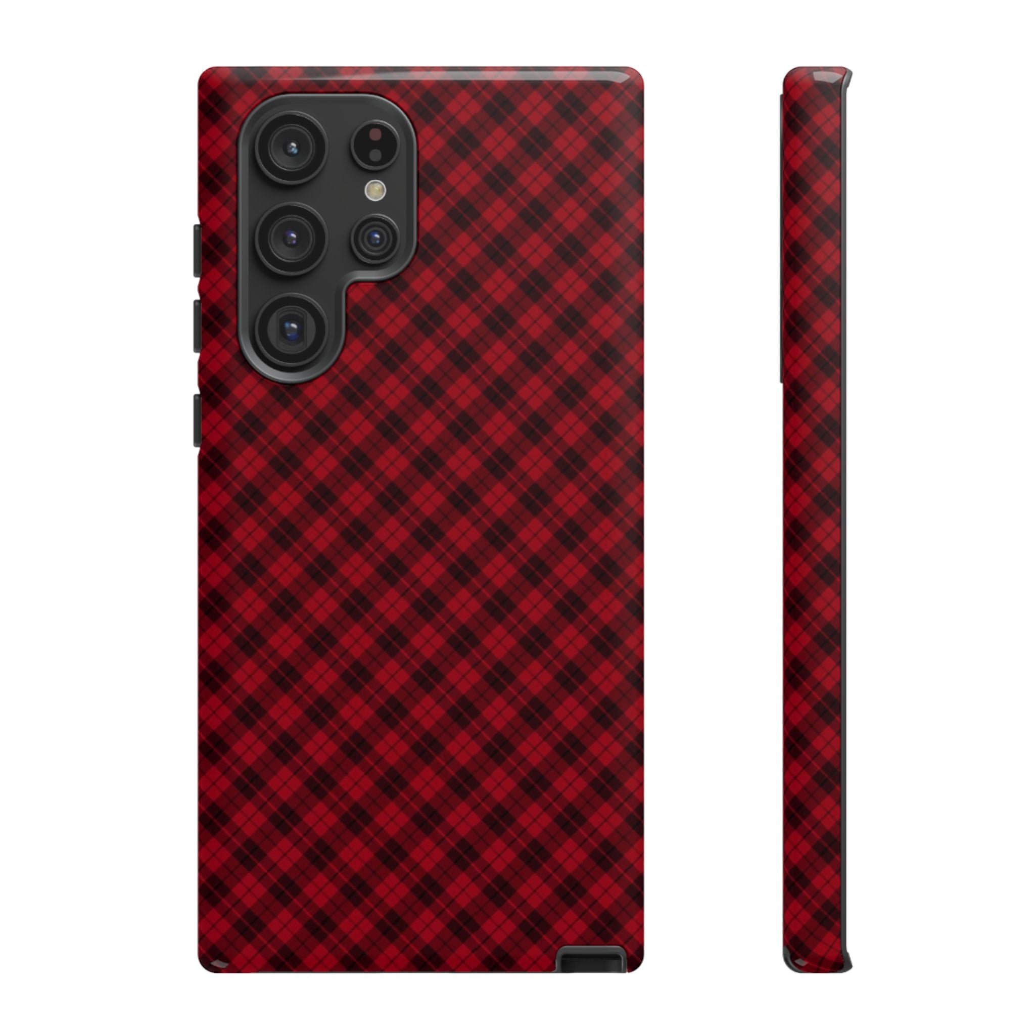 Coque de téléphone à motif tartan intemporel