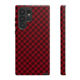 Custodia per telefono in tartan senza tempo