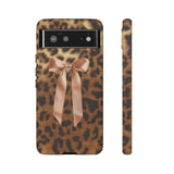 Cheetah Bow Phone Case