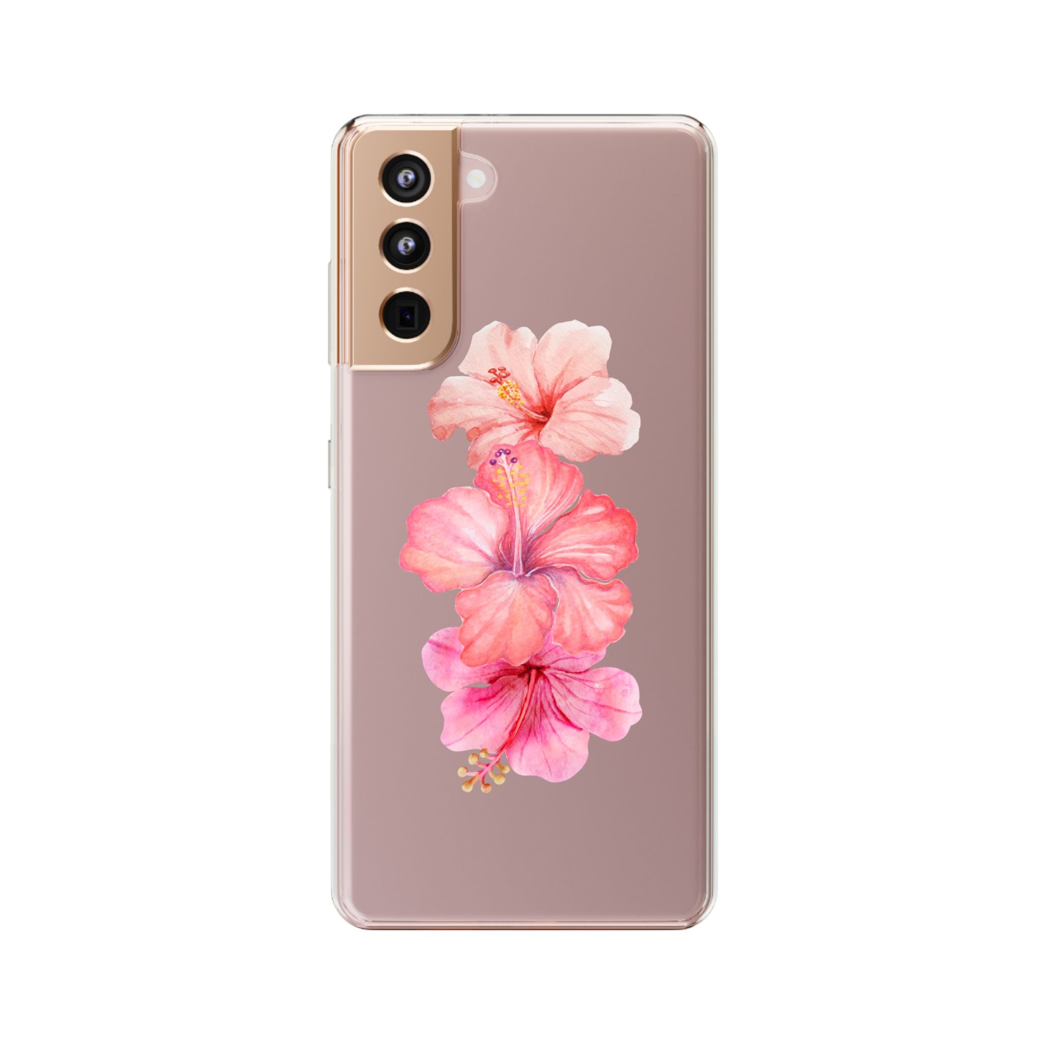 Clear Phone Case | Hibiscus Bloom