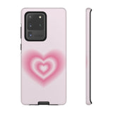 Custodia per telefono | Cuore Aura rosa