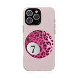 Coque de téléphone | Lucky Leopard Print Ball (Rose)