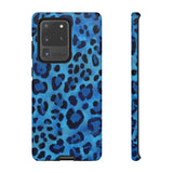 Custodia per telefono | Leopardo blu