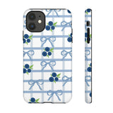 Bows and Berries Phone Case by artist Mia Rose