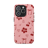 Coque MagSafe® pour iPhone | Oursons en fleurs