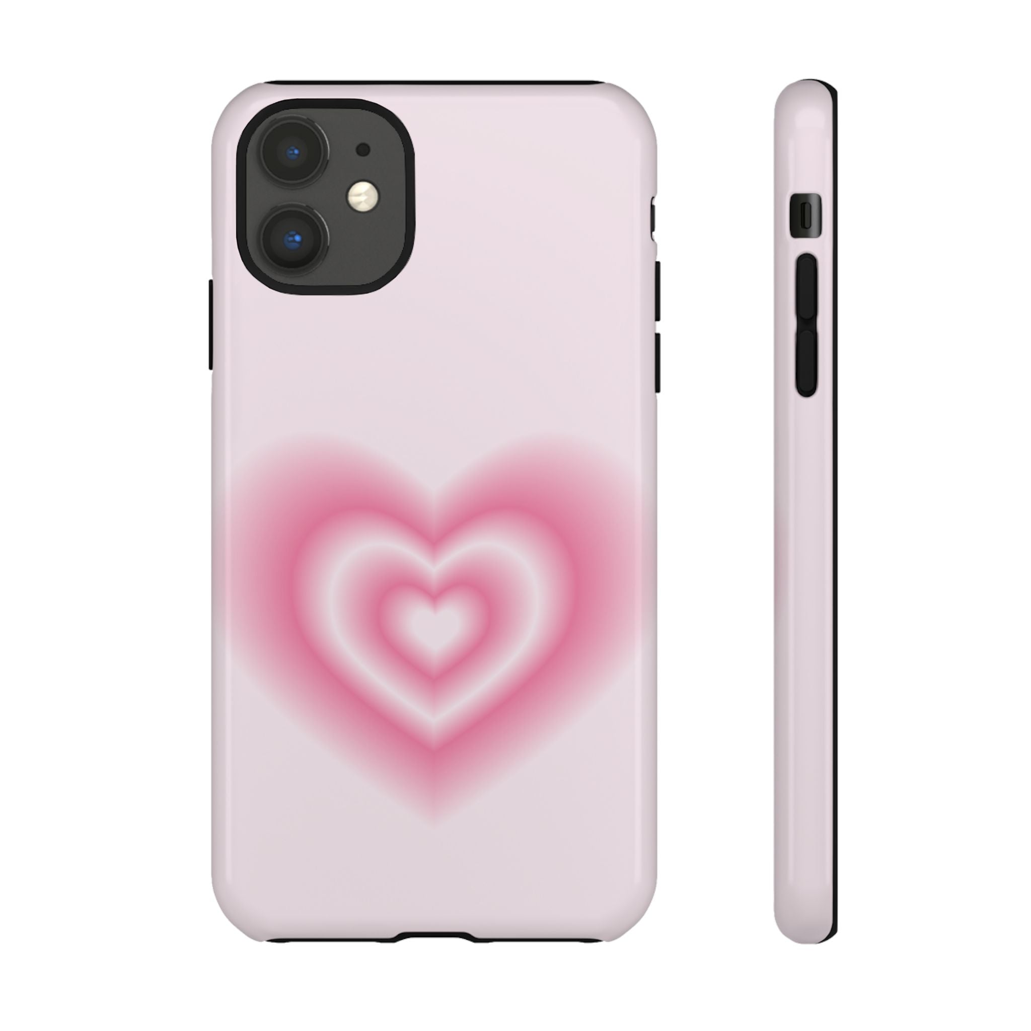 Custodia per telefono | Cuore Aura rosa