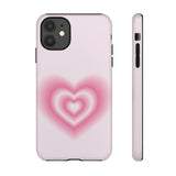 Custodia per telefono | Cuore Aura rosa