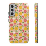 Custodia per telefono Citrusy Bloom dell'artista Mia Rose