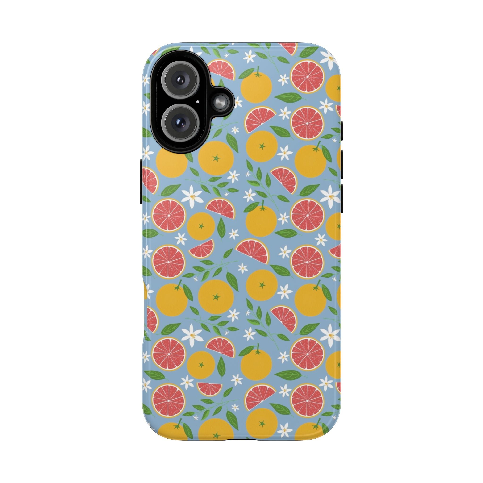 Lush Citrus Bloom Phone Case by artist Mia Rose