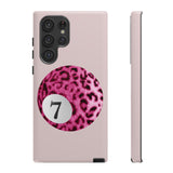 Coque de téléphone | Lucky Leopard Print Ball (Rose)