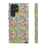 Coque de téléphone Lush Citrus Bloom par l'artiste Mia Rose