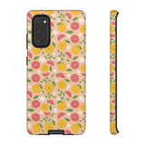 Citrusy Bloom Phone Case by artist Mia Rose