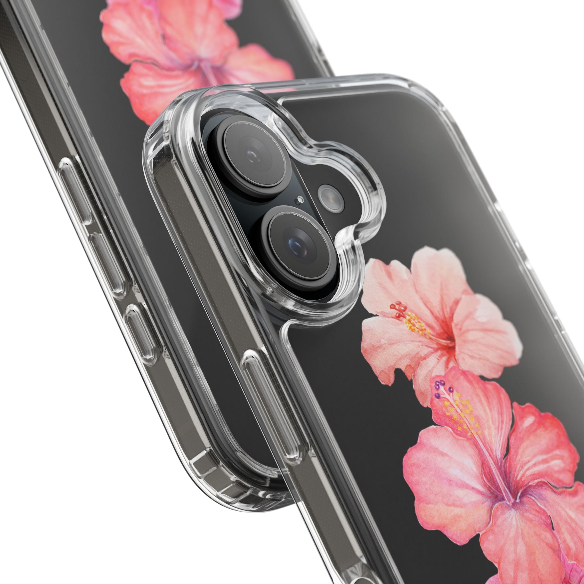 Clear Phone Case | Hibiscus Bloom