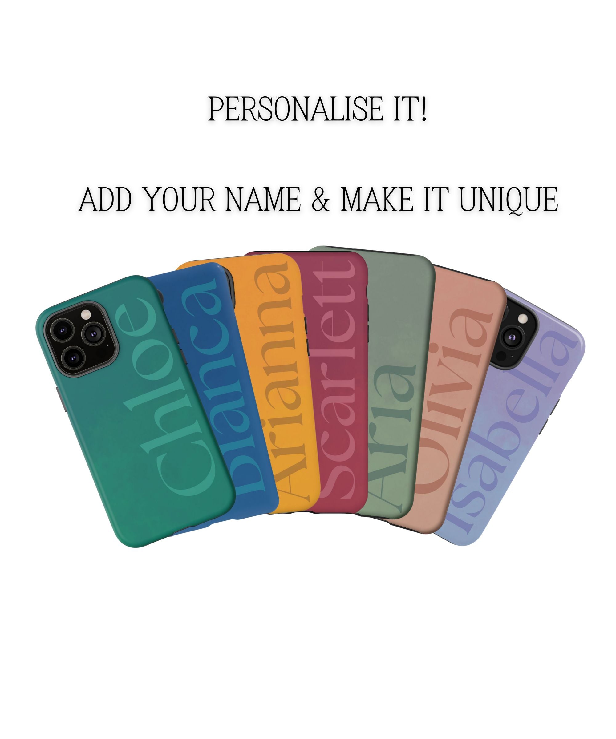 Coque iPhone | Personnalisée avec votre nom