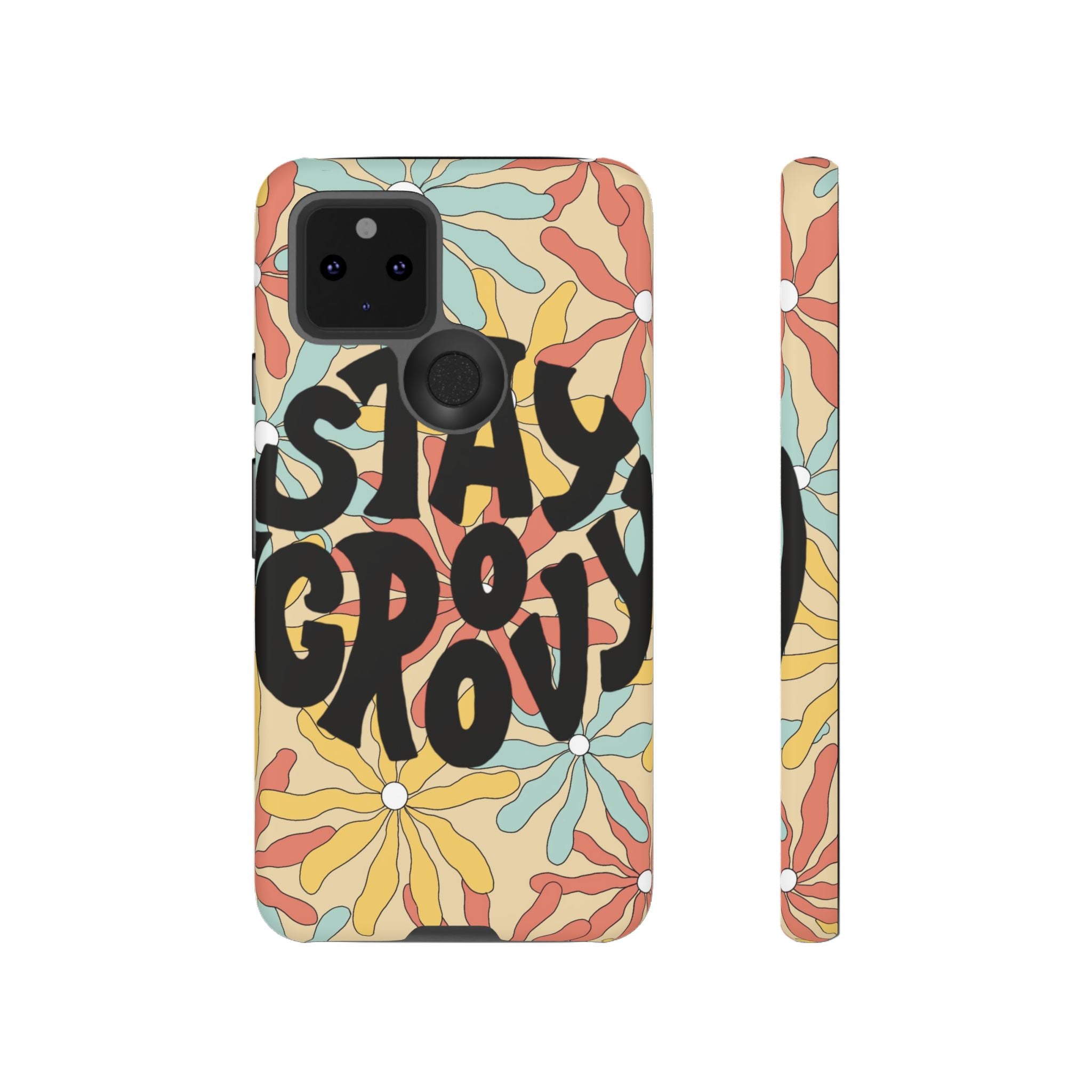 Stay Groovy Phone Case by artist Mia Rose